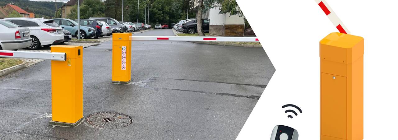 Závora na dálkové ovládání: tichý strážce parkoviště