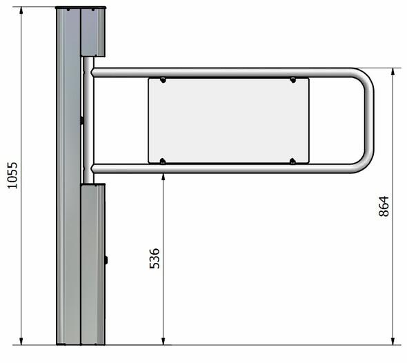 Vstupní branka T150 - #7
