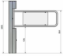 Vstupní branka T150 - #7