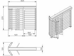 Plnorozměrná branka SNG-190 - #8