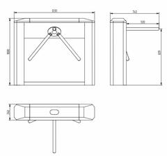 Tripod turniket TRISTAR 111 - #8