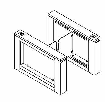 Speedgate turniket DME120 - #7
