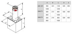 Automatický výsuvný sloup LBA 219 / LBA 273 / LBA 325 - #1