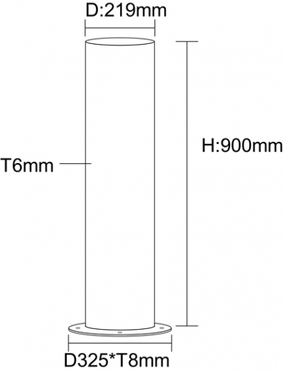 Pevný sloup LBX 273 - #8