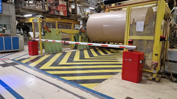 Horizontální průmyslová závora DHB 90 - #1