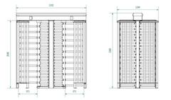 Plnorozměrný turniket T 2500D2 - #7
