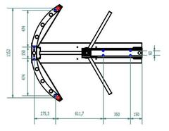 Plnorozměrný turniket T 2500D - #8