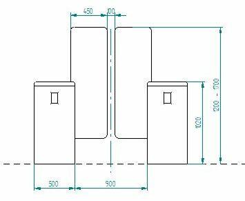 Vstupní turniket Speedgate DNG490 - #7