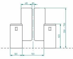 Vstupní turniket Speedgate DNG490 - #7