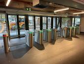 Vstupní turnikety do nové multifunkční hokejové arény v Jihlavě - #1