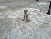 Teleskopický výsuvný sloup na Starém náměstí v Sokolově - #3