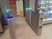 Vstupní turniket na toalety na čerpací stanici ORLEN Vystrkov - #4