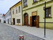 Automatický výsuvný sloup ve vjezdu do historického centra Velkého Meziřící - #1
