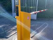 Barriers for the ticketless parking system at the entrance to the Dina-Hitex complex in Bučovice - #1